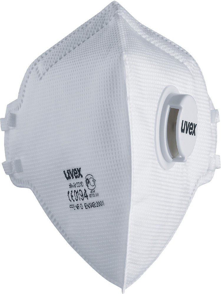 UvexFaltmaskeSilv-AirCSilv-AirCFFP387333Wei3Stck