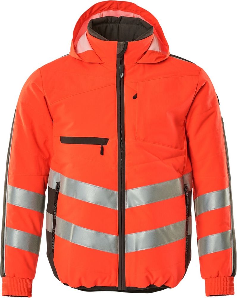 MascotJackeDartfordSafeSupreme15515-249Hi-visRotDunkelanthrazit-XXL