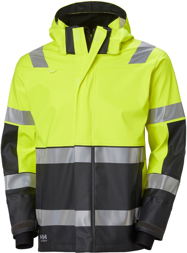 HellyHansenRegenjackeAlna20RainJacketYellowEbony-XS