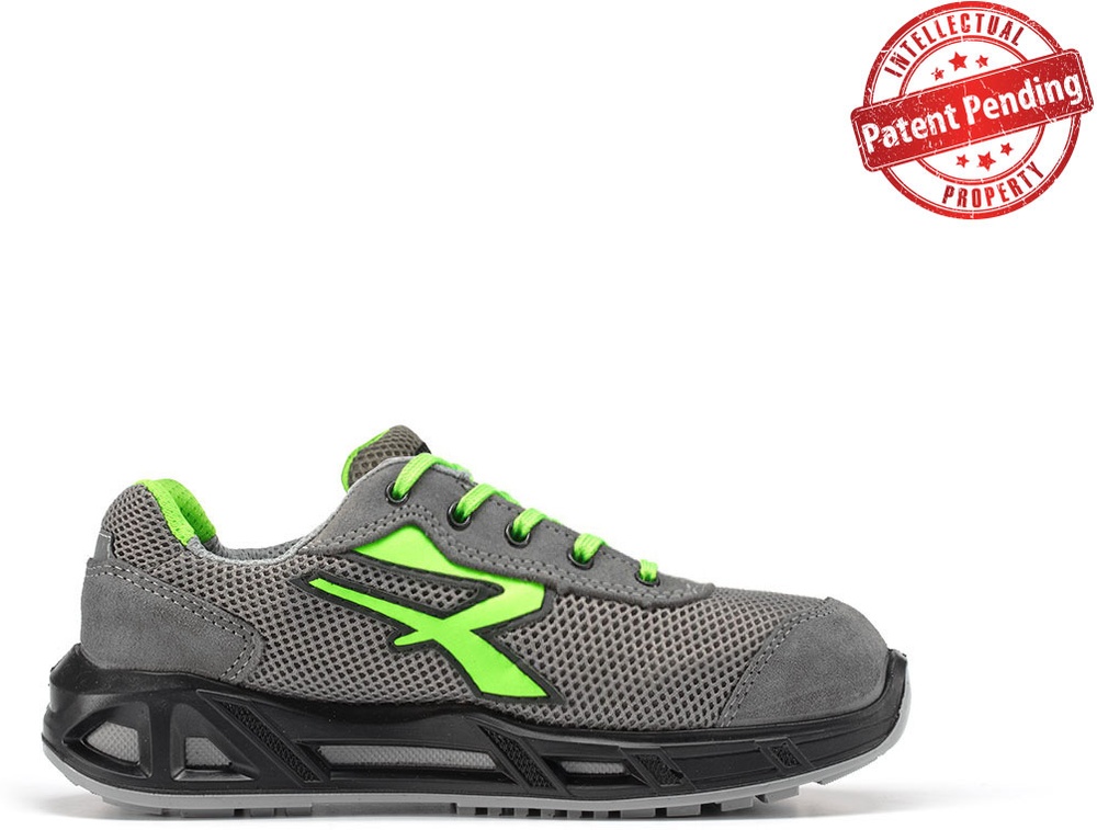 U-PowerSicherheitsschuheHalbschuheSummerCarpetEsdS1PSrcRC20346Grau-35