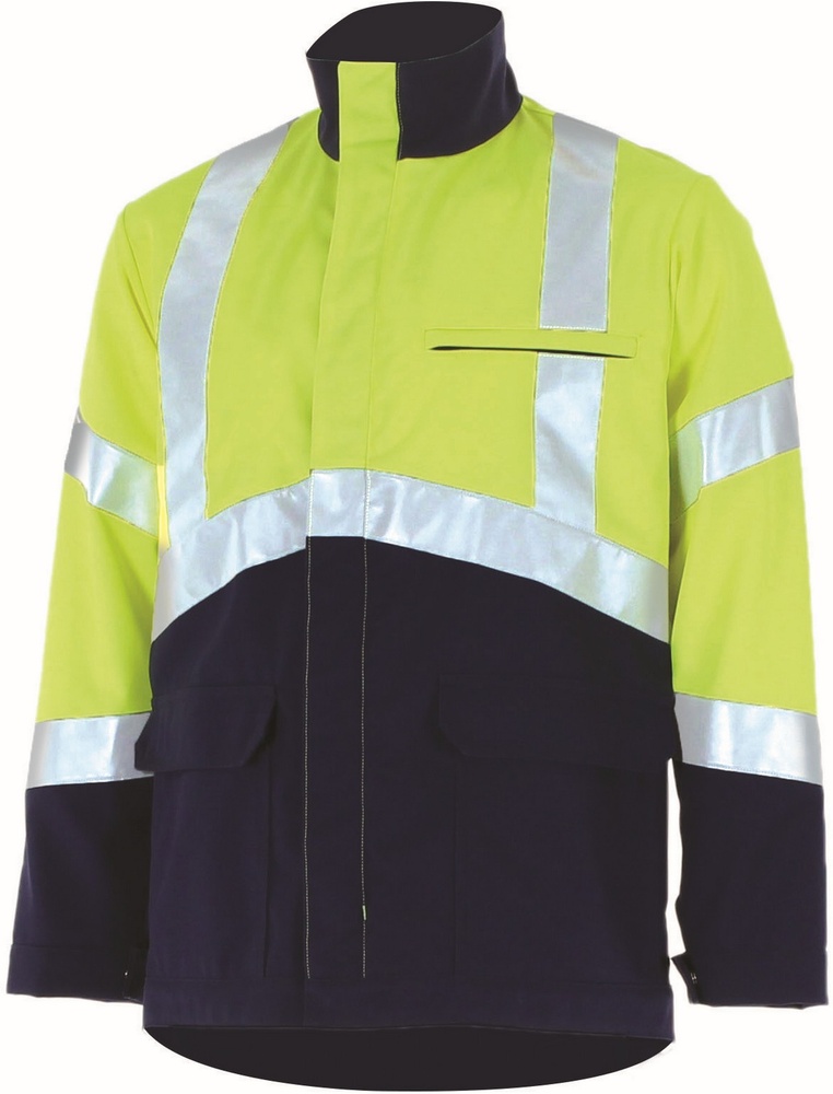 CepovettJackeFluoSafe9D839570FluoYellowNavy-XS