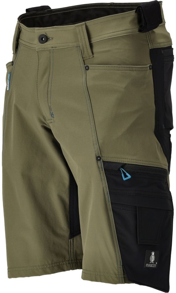 MascotShortsAdvanced23149-311MoosgrnSchwarz-C42