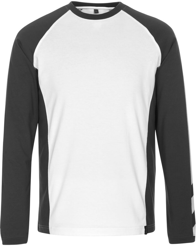 MascotT-ShirtLangarmBielefeldUnique50568-959WeiDunkelanthrazit-XXL