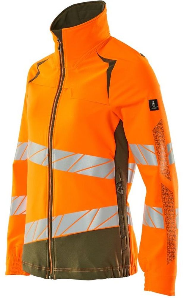 MascotDamenJackeAccelerateSafe19008-511Hi-visOrangeMoosgrn-XXL