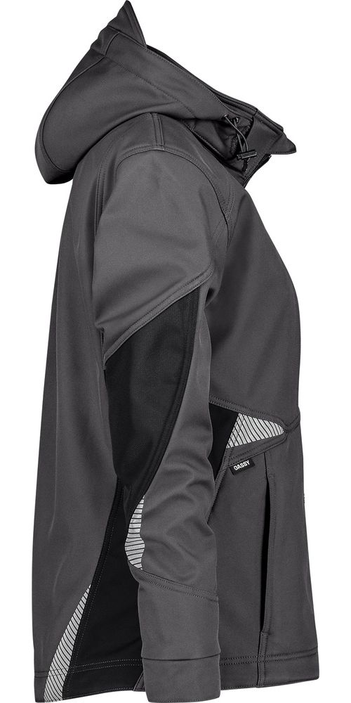 DassyDamenSoftshell-JackeGravityNextWomenAnthrazitgrauSchwarz-XS