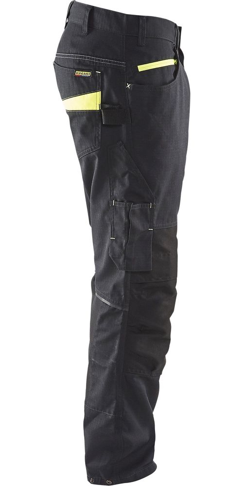BlklderArbeitshoseServicemitStretch14951330SchwarzHighVisGelb-C146