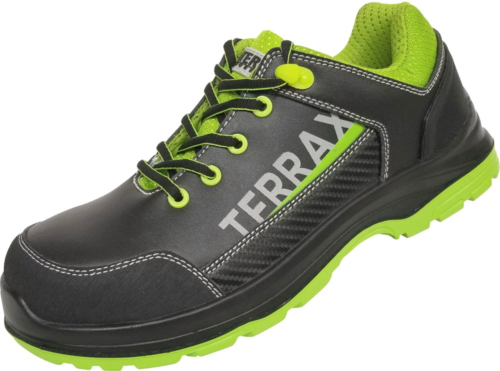 TerraxWorkwearSicherheitsHalbschuhSchwarzLimette