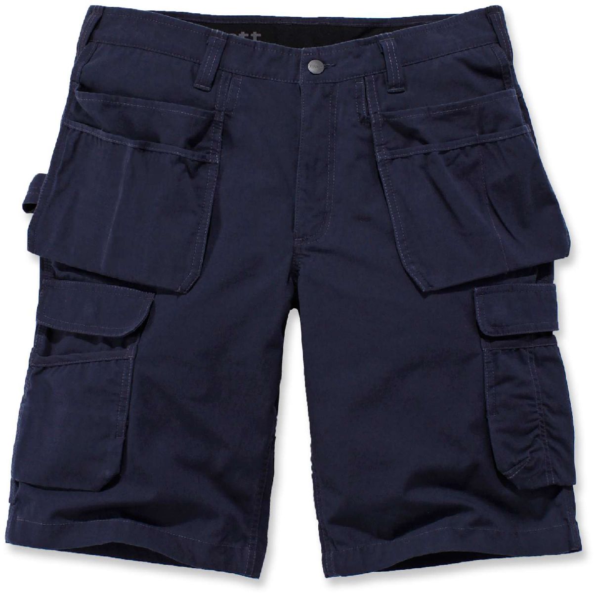 CarharttHerrenShortsSteelMultipocketShortNavy CarharttHerrenShortsSteelMultipocketShortNavy