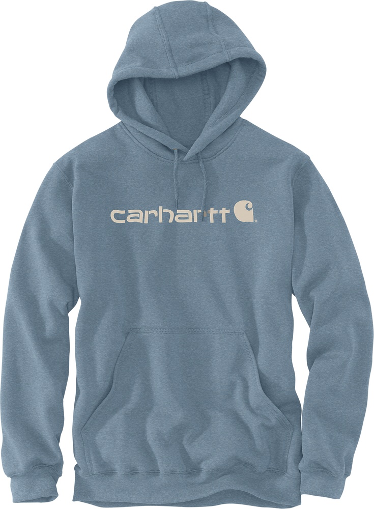 CarharttSignatureLogoSweatshirt100074ThundercloudHeather-XS