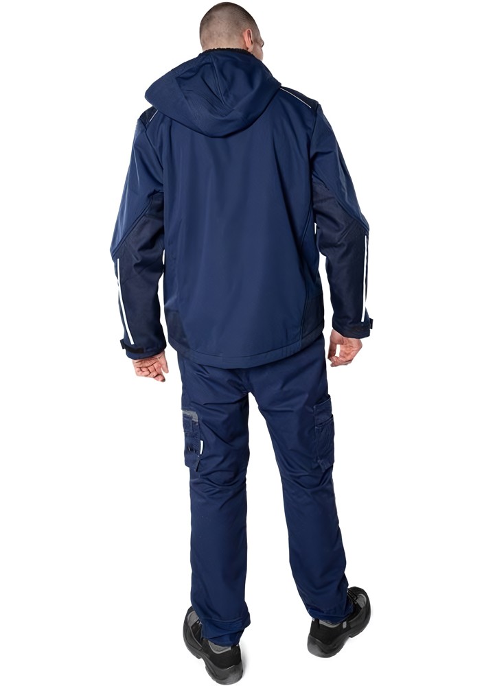 FristadsSoftshell-Winterjacke4060CFJMarineblau-XS