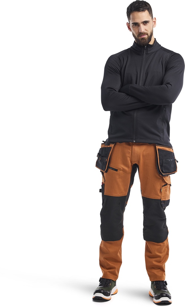 BlklderArbeitsjackeSTRIKERFleecejacke47352539Schwarz-4XL