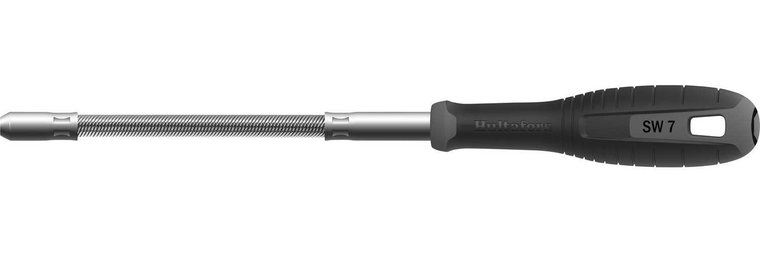 HultaforsHEXSteckschlsselFlexSW70Schwarz