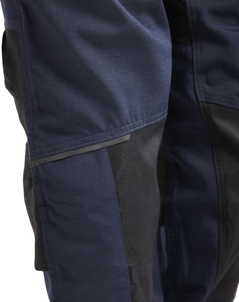 BlklderDamenArbeitshoseServicemitStretch71951330DunkelMarineblauHighVisGelb-C32