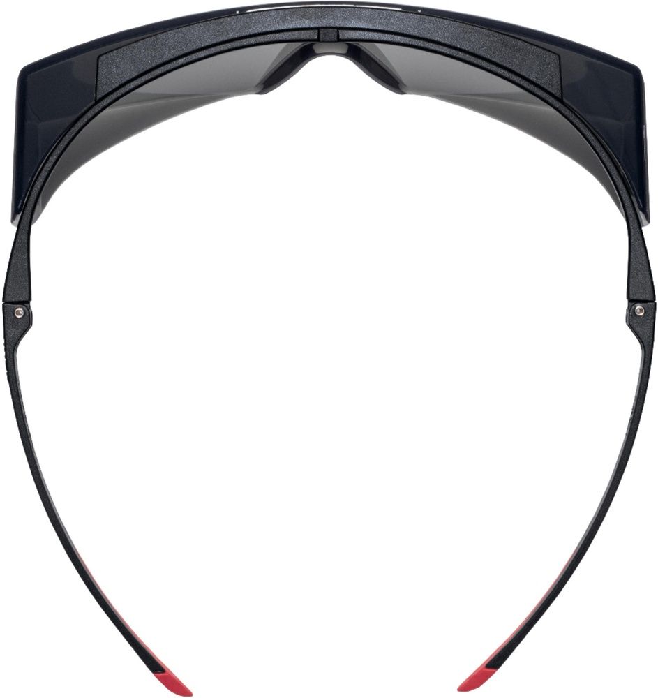 UvexberbrilleSuperFOtgGrauInfrarotschutz30InfPlus91693SchwarzRot
