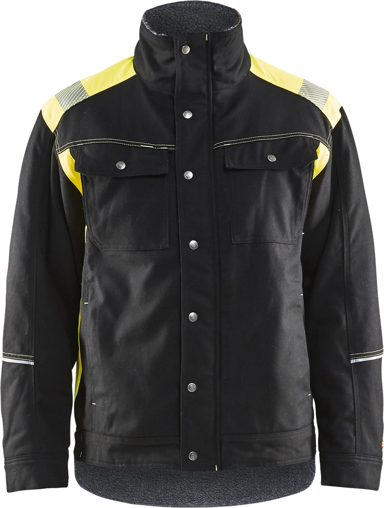 BlklderArbeitsjackeWinterjacke49151370SchwarzHighVisGelb-4XL