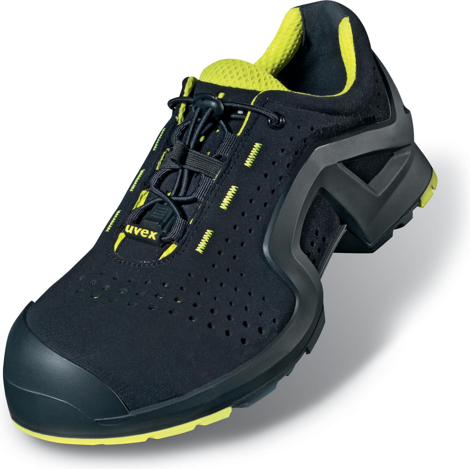 Uvex1SupportHalbschuheS1P85142SchwarzGelb85142