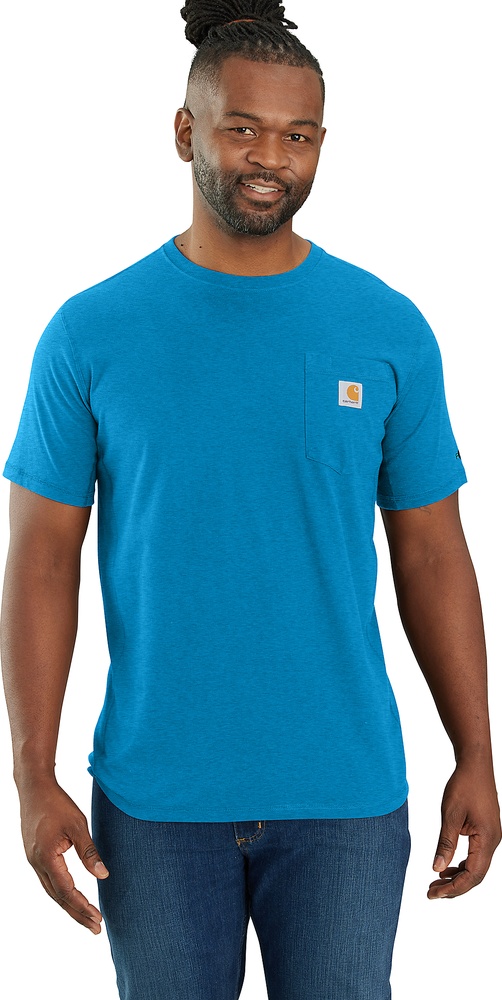 CarharttForcePocketSST-Shirt106652EngineerBlueHeather-XXL